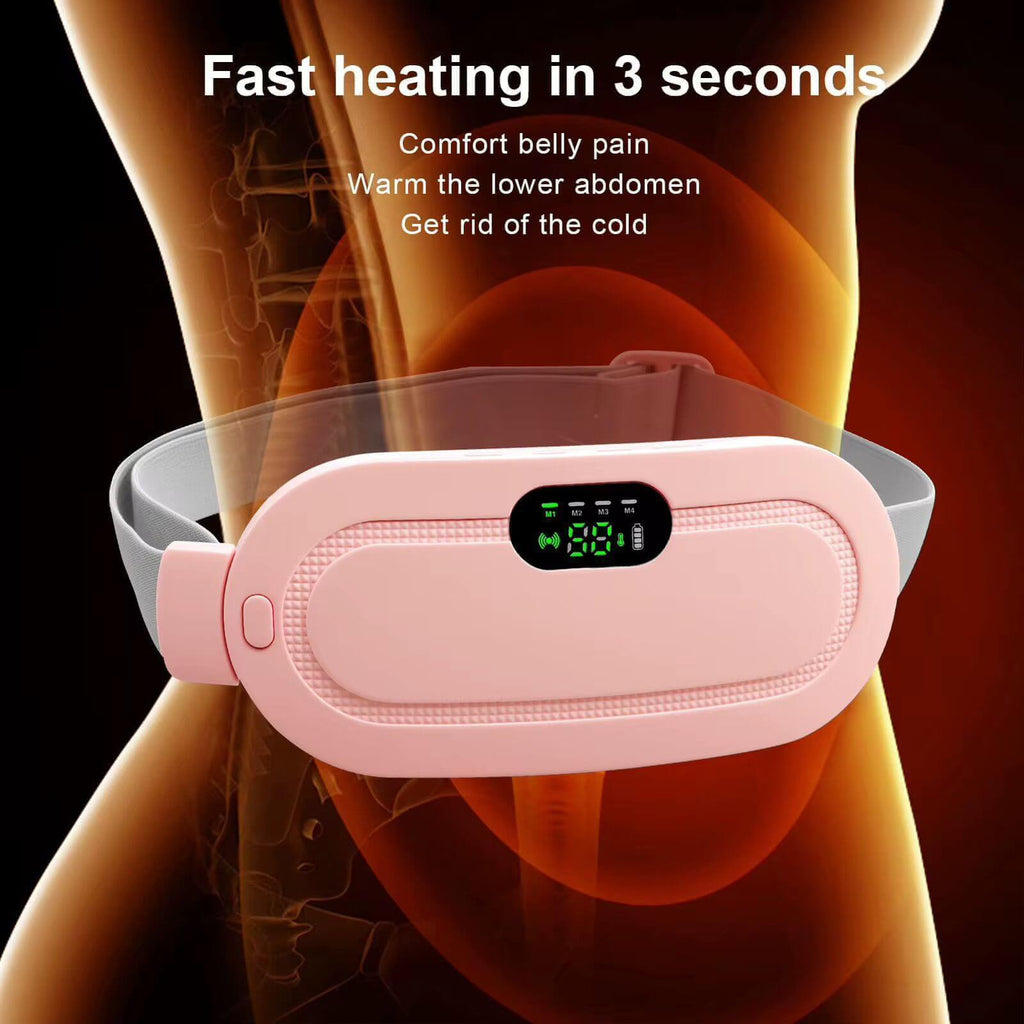 Menstrual Heating Pad for fast cramp relief with quick heating feature and comfort for lower abdomen.