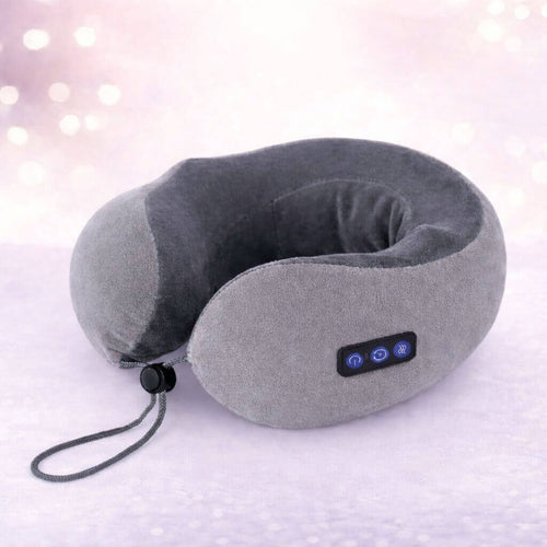 Portable Heated Neck & Shoulder Massager designed for ultimate comfort and muscle relaxation.